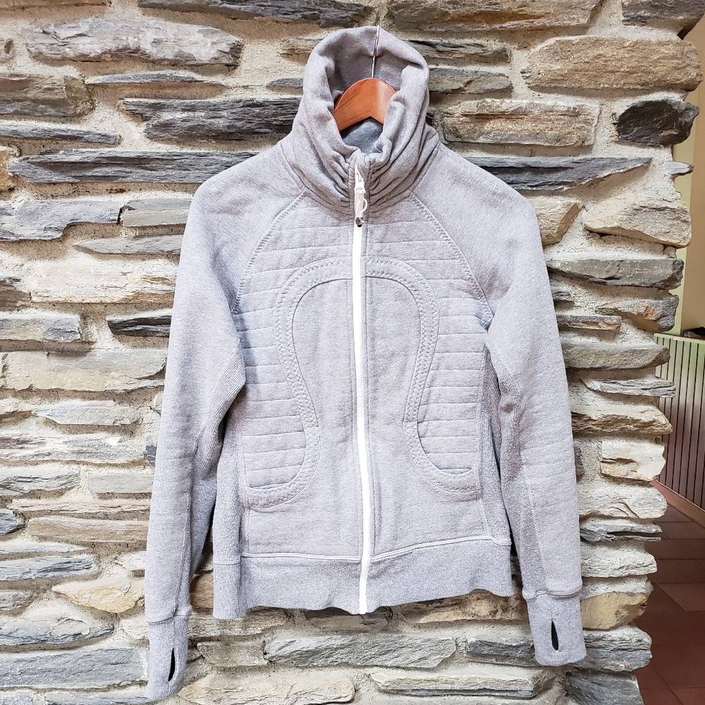 lululemon athletica Light Gray Ski Jacket